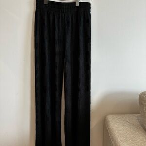 Textured Pull-On Pants